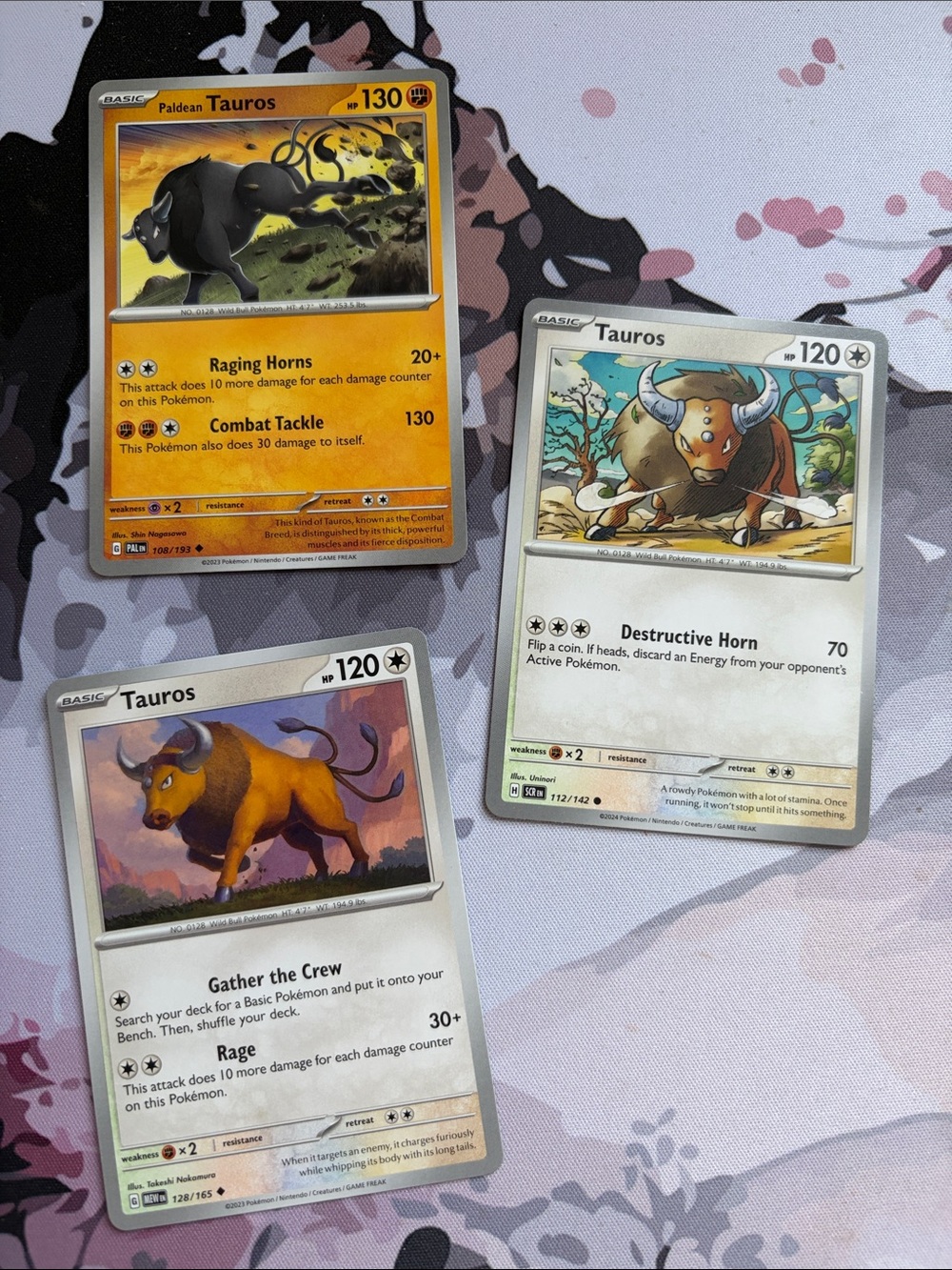 Tauros Collection Lot | 3 Pokémon Cards | ✨5/$25✨